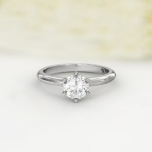 1 ct Lab Grown Diamond Solitaire Ring