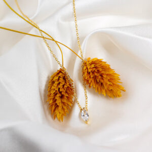 1 CT Marquise Cut Lab Grown Diamond Solitaire Pendant with Chain