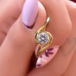 1 ct Lab Grown Diamond Solitaire Ring