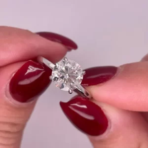 1.25 ct Lab Grown Diamond Solitaire Ring