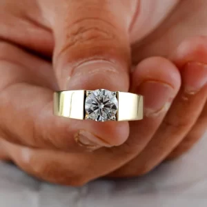 2 ct Round Cut Lab Grown Solitaire Diamond Ring