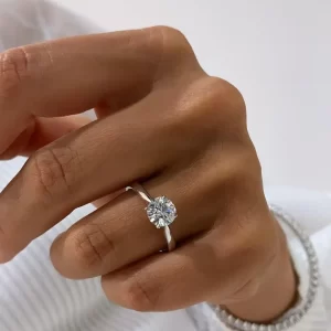 2 ct Lab Grown Solitaire Diamond Ring